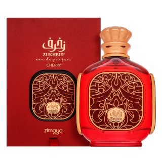 Afnan Zimaya Zukhruf Cherry Eau de Parfum Spray – 3.4 oz Unisex Fruity Gourmand Fragrance – Bold, Sweet & Long Lasting